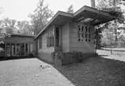 Pope-Leighey House - North east facade - HABS VA,30-FALCH,2-10.jpg