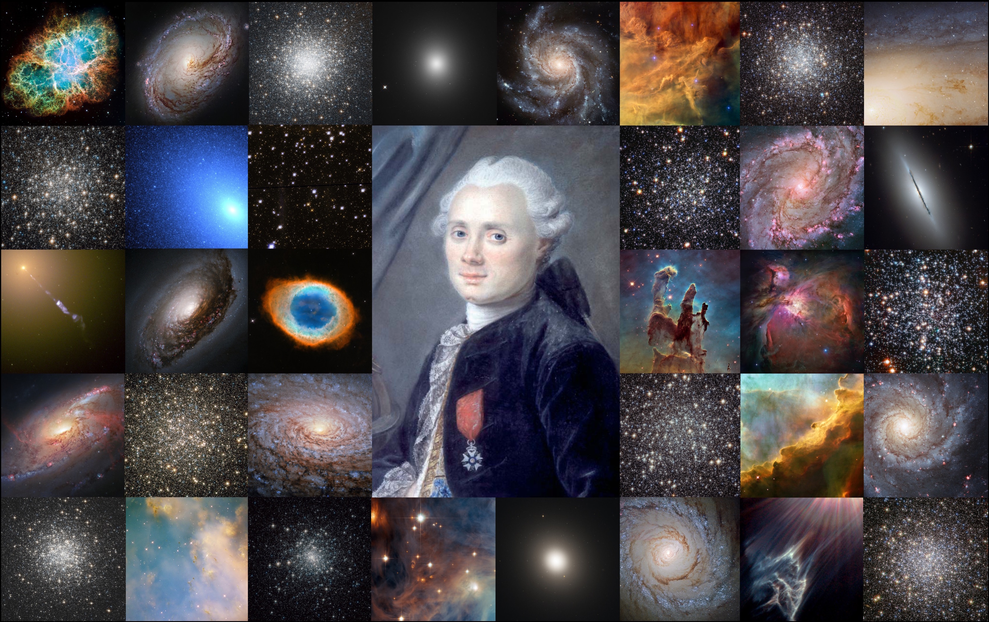 法国天文学家梅西耶首次发现具有螺旋结构的星系