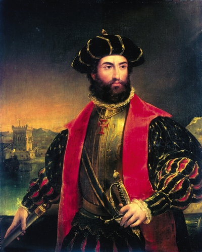 葡萄牙航海家瓦斯科·达·伽马抵达印度卡利卡特