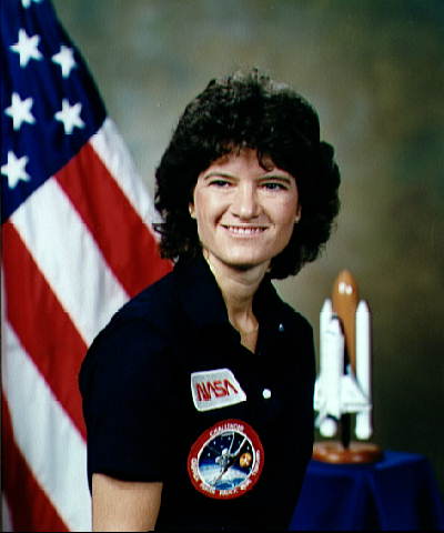 美国第一位女性进入太空