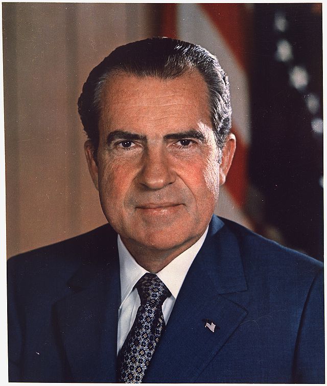 美国前总统尼克松去世