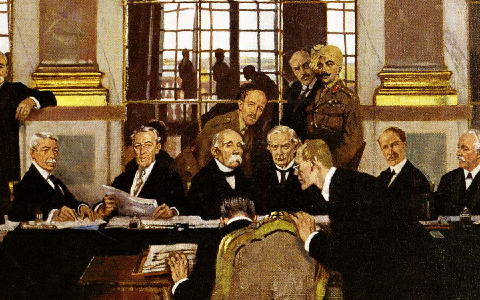 巴黎和会决定将德国在山东的权益转给日本  