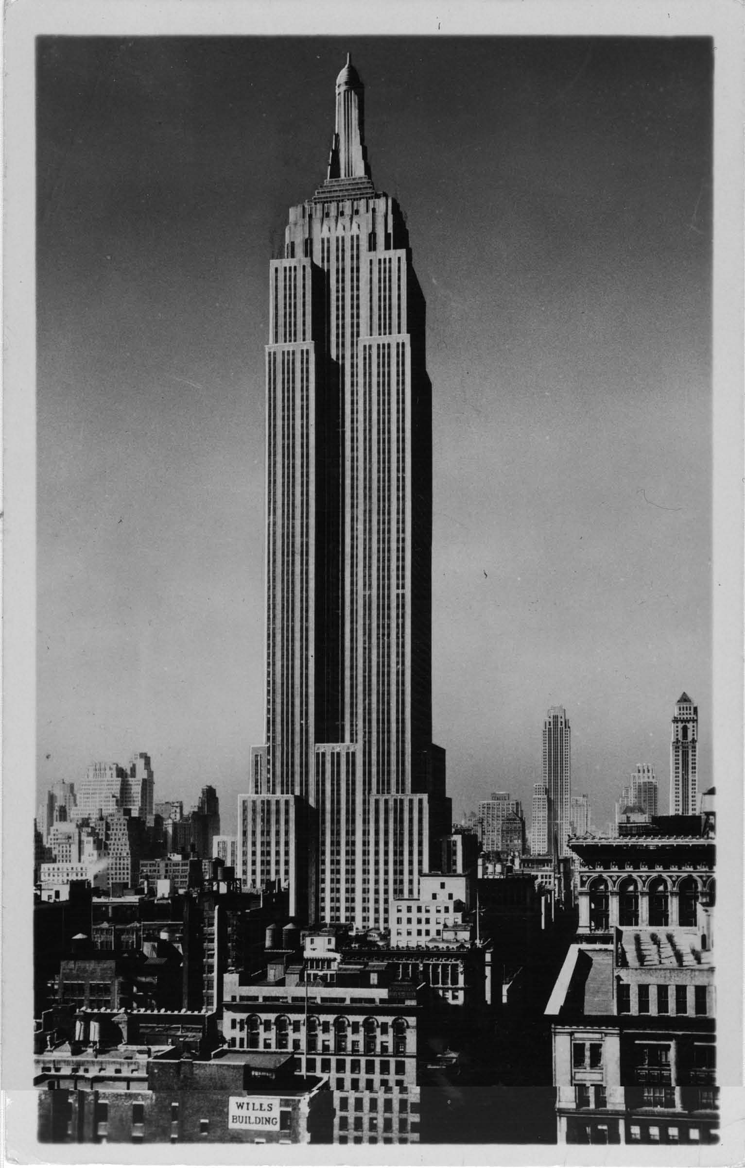 世界上最高的建筑纽约帝国大厦剪彩